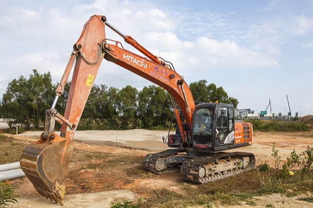 Гусеничний екскаватор Hitachi